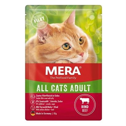 Mera Tahılsız Biftekli Pouch Kedi Konservesi 85 Gr