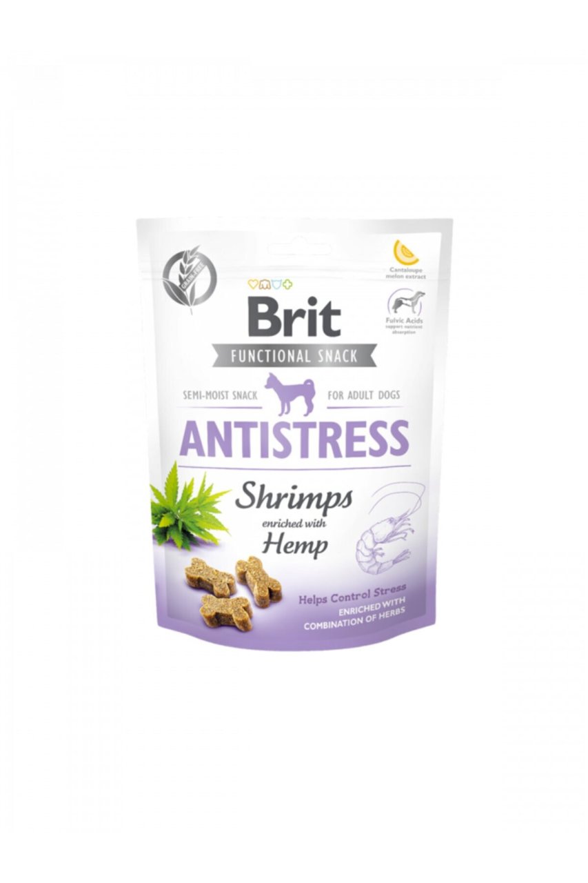 Brit  Care Antistress Karides Ve Kenevirli Sakinleştirici Etkili Köpek Ödül Maması 150gr