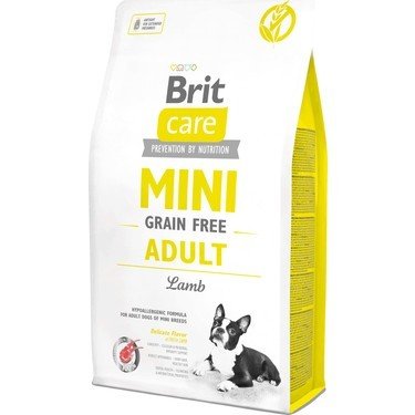 Brit Care Tahılsız Mini Adult Kuzulu Köpek Maması 2kg