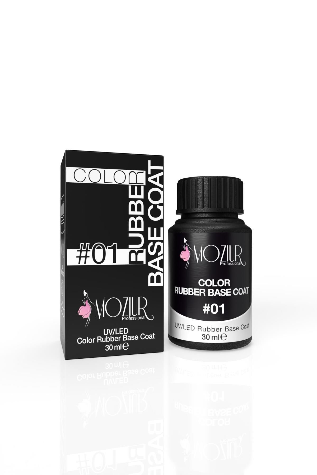 Mozıur Color Rubber Base Coat (FIRÇASIZ) 30ml