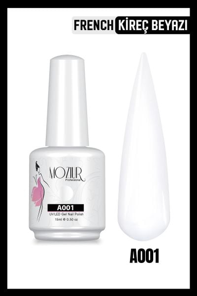 MOZIUR UV Led Kalıcı Oje 15 ml Ana Renkler