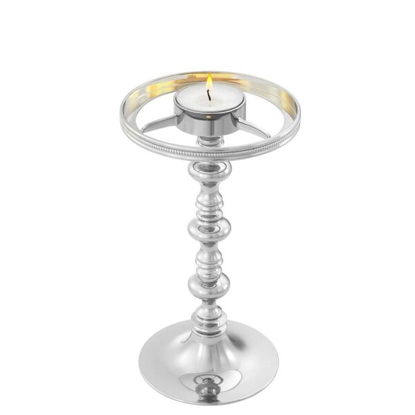 TEALIGHT HOLDER WITH SHADE EVREUX