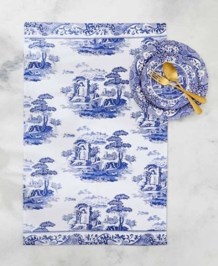 BLUE ITALIAN TEA TOWEL