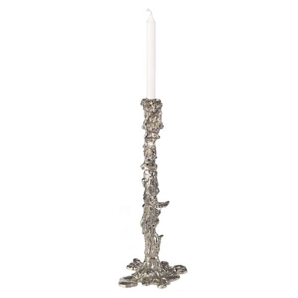 Candle Holder Drip Extra Extra Large Nickel