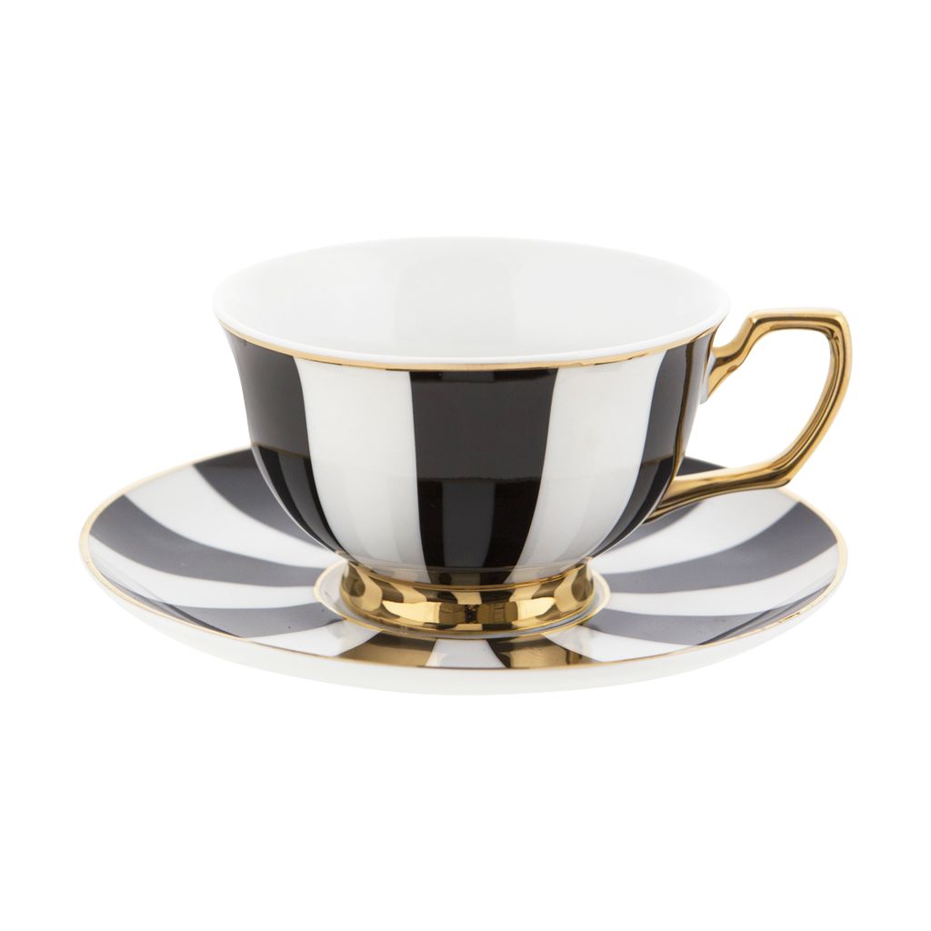 Teacup Ebony Stripes