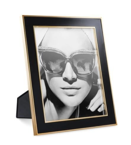 Picture Frame Lantana black rose gold L