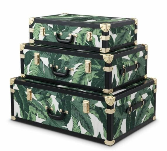 Trunk Bittersweets S/3 Mustique Green