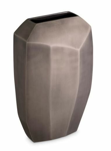 Vase Linos S matte nickel