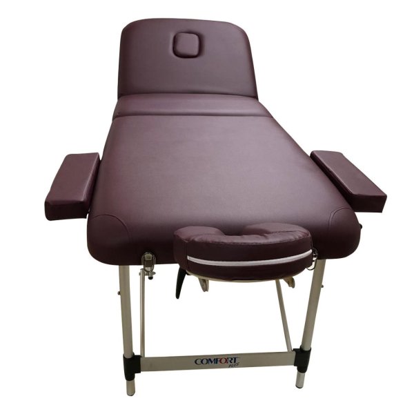 Comfort Plus Alüminyum Masaj Masası İthal 305-Bordo