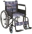 Yetişkin Hasta Taşıma Tekerlekli Sandalye Çift Frenli
