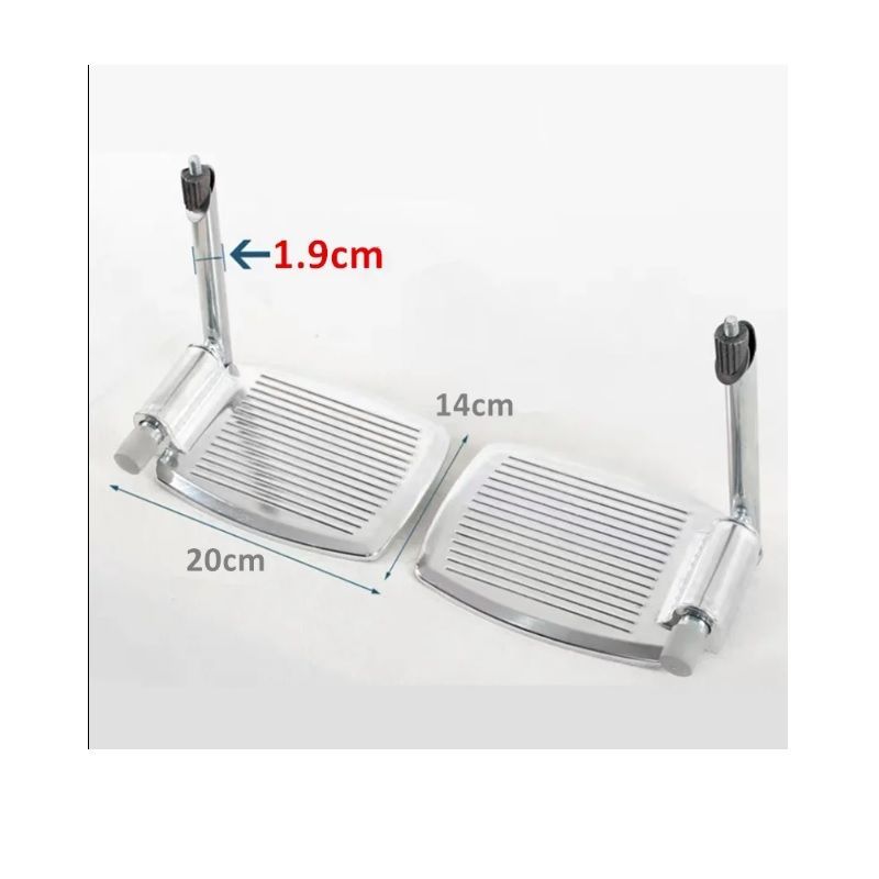 Tekerlekli Sandalye Ayaklık Pedalı Metal 2 Adet