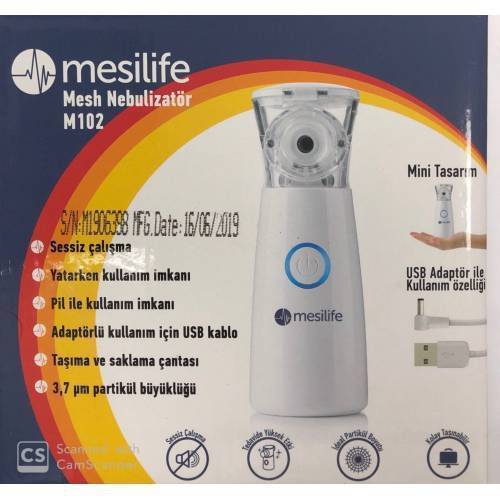 Mesilife M102 Ulrasonik Mesh Nebulizator Usb Giriş