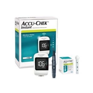 Medikaltec Accu-Chek Instant Şeker Ölcüm Cihazı + 50 Adet Instant Çubuğu