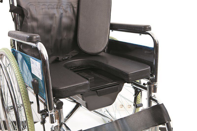 Hasta Klozeti Katlanabilir Tekerlekli Sandalye