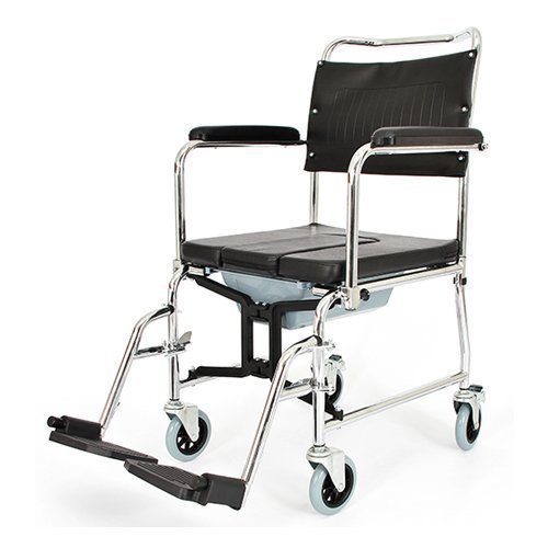 Tekerlekli Tuvalet Sandalye Katlanır