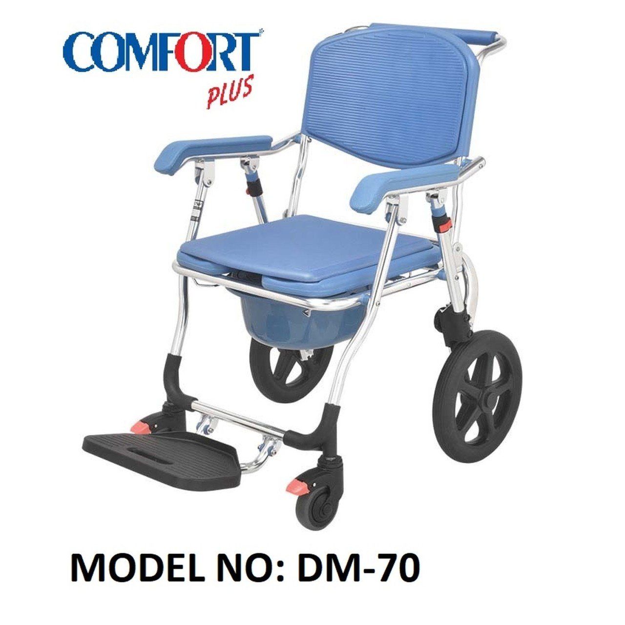 Commot DM70 Banyo Ve Tuvalet Özellikli Tekerlekli Sandalye