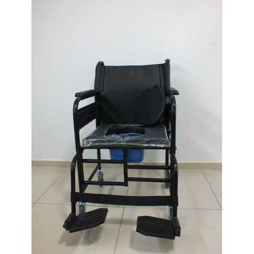 Hasta Sandalyesi Lazımlıklı Tekerlekli Sandalye