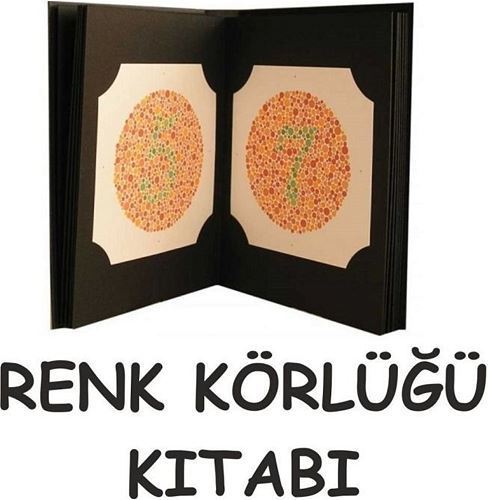 Renk Körlüğü Test Kitabı 38 Plates