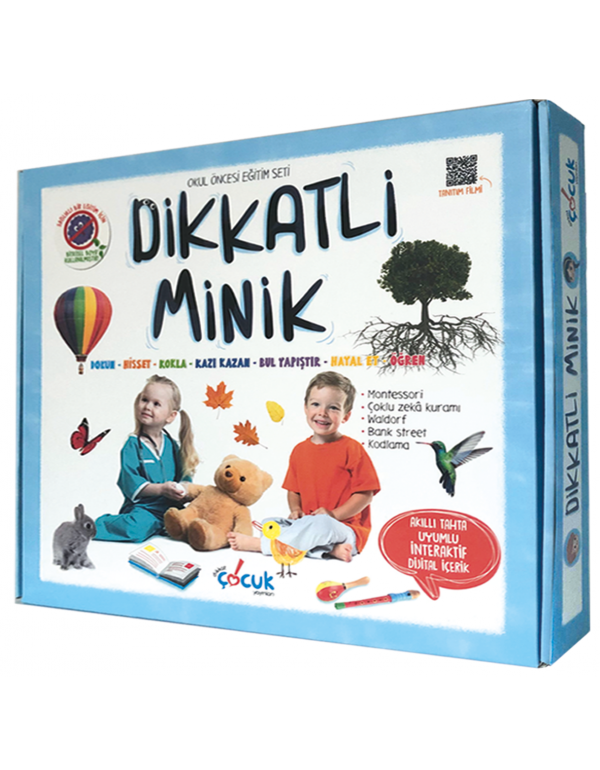 Dikkatli Minik Eğitim Seti (30-47 Ay)