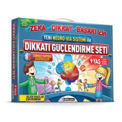 Dikkati Güçlendirme Seti 9 Yaş