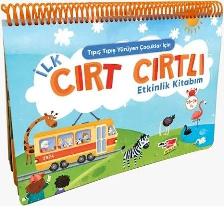 İlk Cırt Cırtlı Etkinlik Kitabım 18-36 Ay