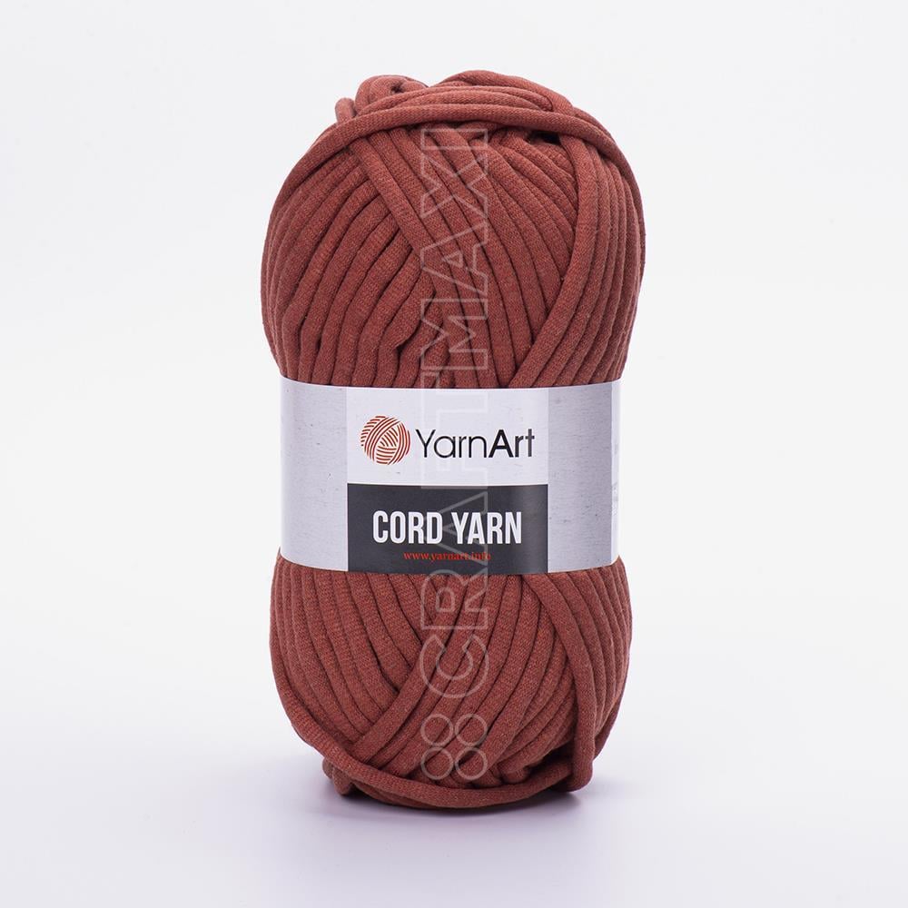 Yarnart Cord Yarn - Home Decoration Accessories Knitting Cord Terracotta - 785
