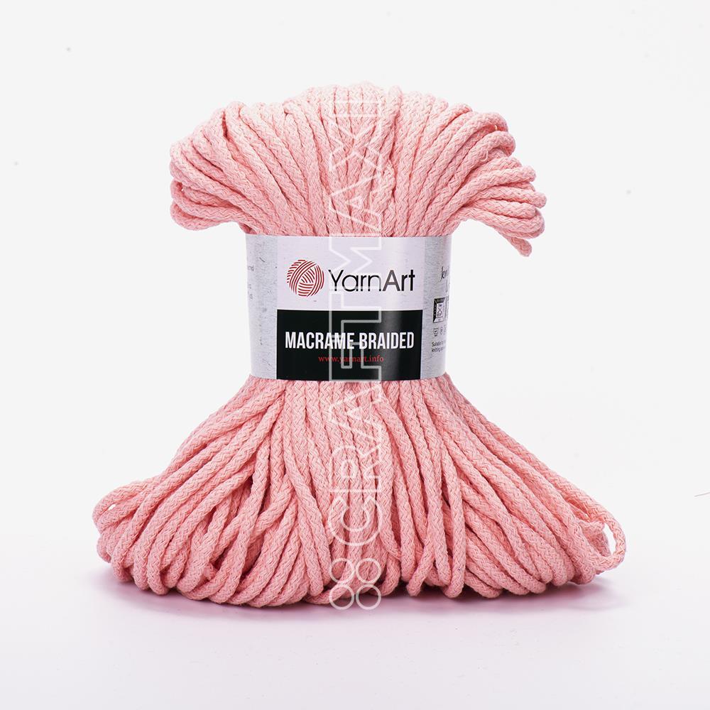 Braided yarn top