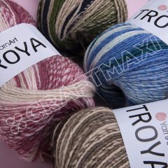 YARNART TROYA - MULTICOLOR KNITTING YARN