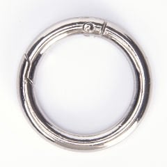 METAL CLIPPED RING - 2 PCS