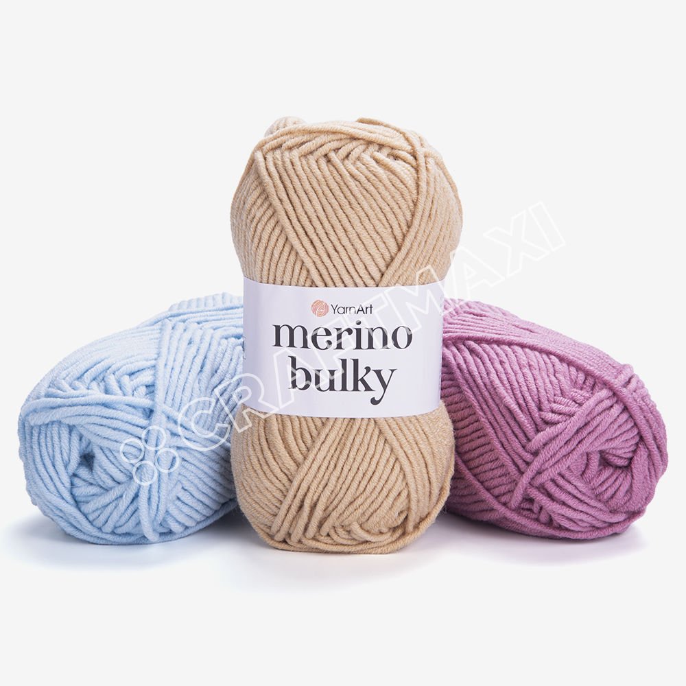 YARNART MERINO BULKY - KNITTING YARN