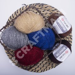 YARNART MANHATTAN - GLITTERY KNITTING YARN