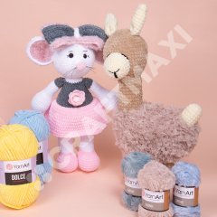 Diy Faux Fur Yarn Rabbit Fur Mink Yarn For Crocheting - Temu