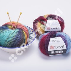 YARNART HARMONY - MULTICOLOR KNITTING YARN