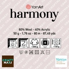 YARNART HARMONY - MULTICOLOR KNITTING YARN