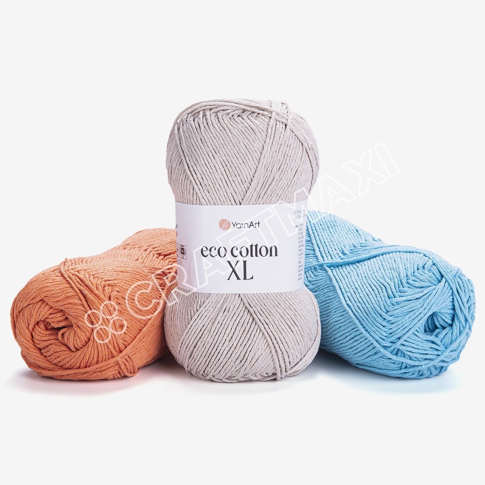 YARNART ECO COTTON XL - KNITTING YARN