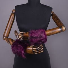 YARNART CUFFS - FAUX FUR CUFFS