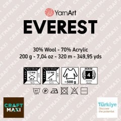 YARNART EVEREST - MULTI Strickgarn