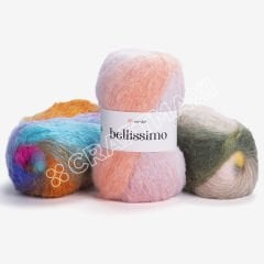 YARNART BELLISSIMO - MULTICOLOR KNITTING YARN