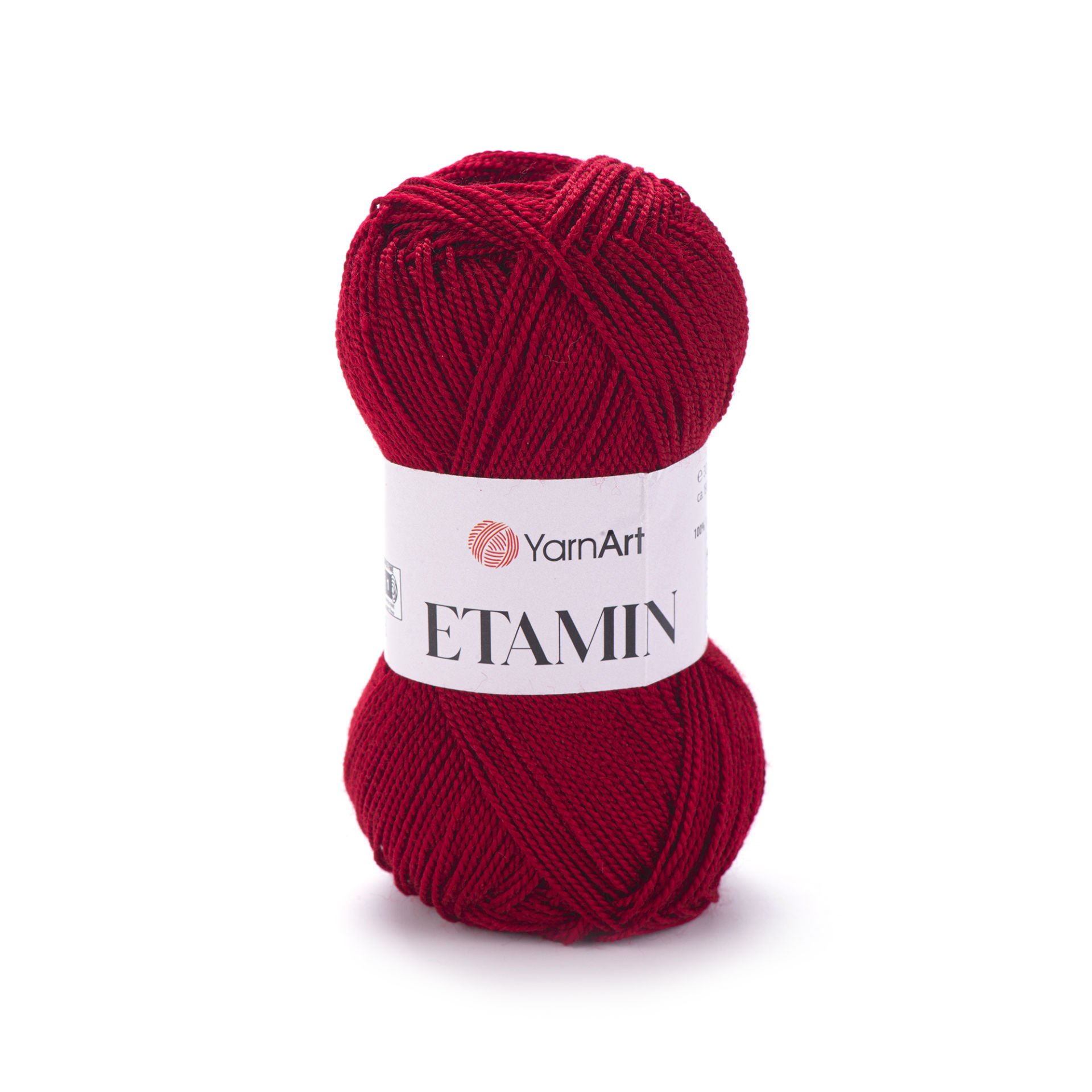 YARNART ETAMIN - EMBRIODERY AND KNITTING YARN DARK RED - 450