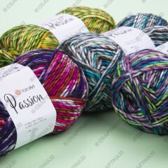 YARNART PASSION - MULTICOLOR KNITTING YARN