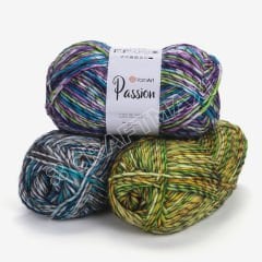 YARNART PASSION - MULTICOLOR KNITTING YARN