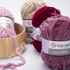 YARNART DOLCE MAXI - VELVET KNITTING YARN