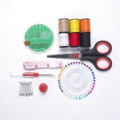 SEWING KIT WITH METAL BOX