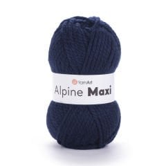 YARNART ALPINE MAXI - KNITTING YARN NAVY - 674