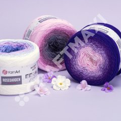 YARNART ROSEGARDEN - MULTICOLOR KNITTING YARN