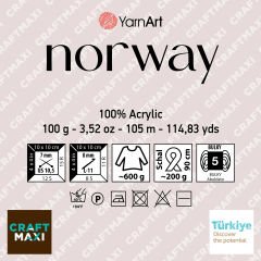 YARNART NORWAY - KNITTING YARN