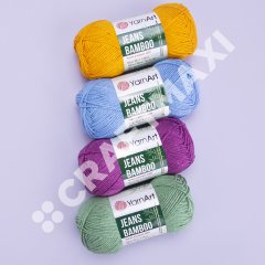 Yarn yarnart 'Jeans bamboo', bamboo/polyacryl, (10 coils), colors in  assortment Knitting Threads DIY Apparel Sewing Fabric Arts Crafts Home  Garden - AliExpress