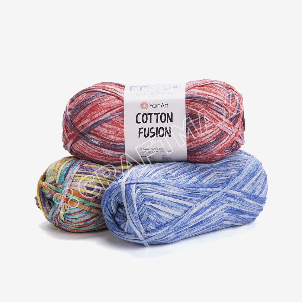 YARNART COTTON FUSION - KNITTING YARN