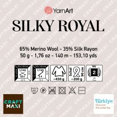 YARNART SILKY ROYAL - KNITTING YARN