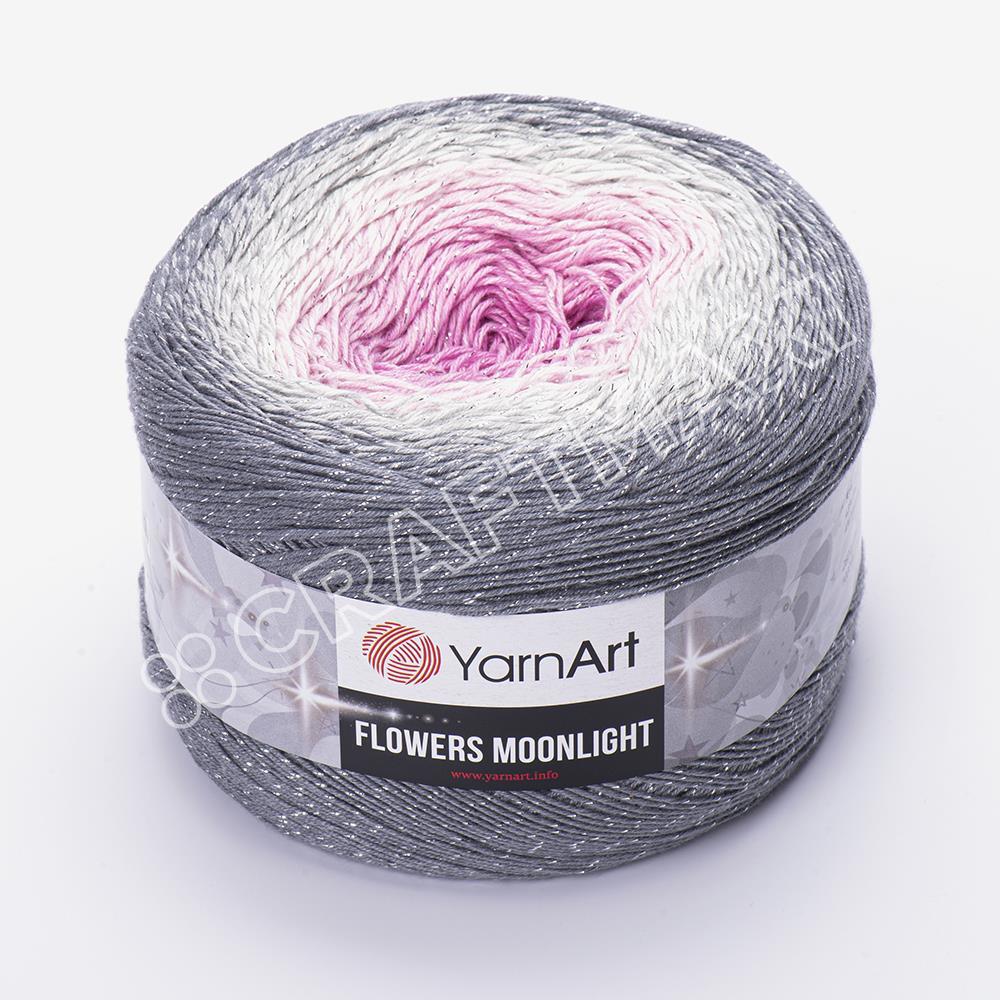 Moonlight Multicolor yarn for crocheting blankets